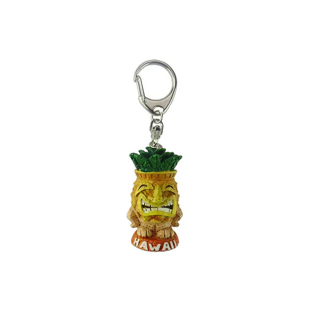 SURFPISTOLS Hul’Ananas porte-clés Tiki 5 cm
