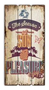 SURFPISTOLS Pleasure tableau déco bois surf