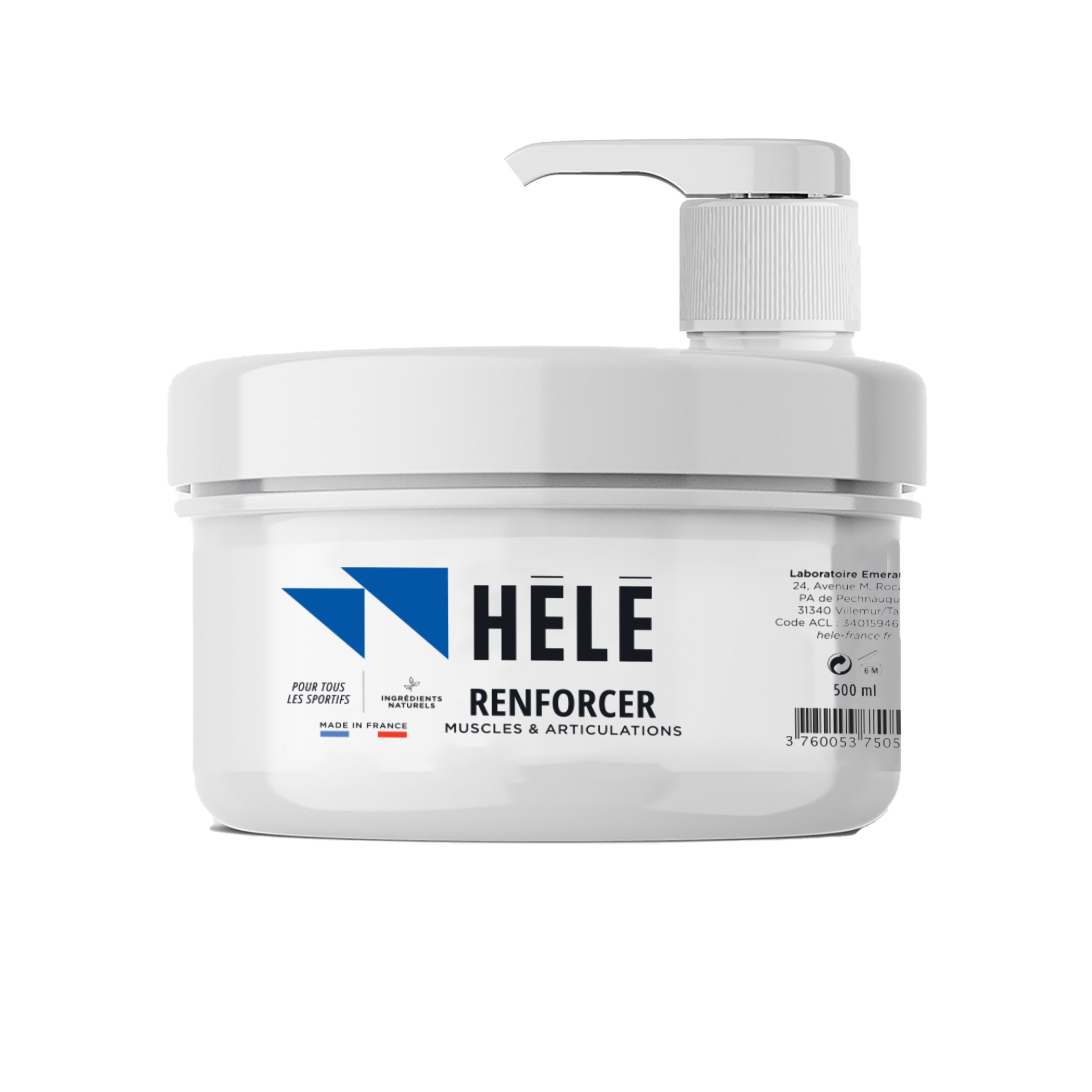 HÉLÉ Renforcer gel silicium 75ml muscles articulations