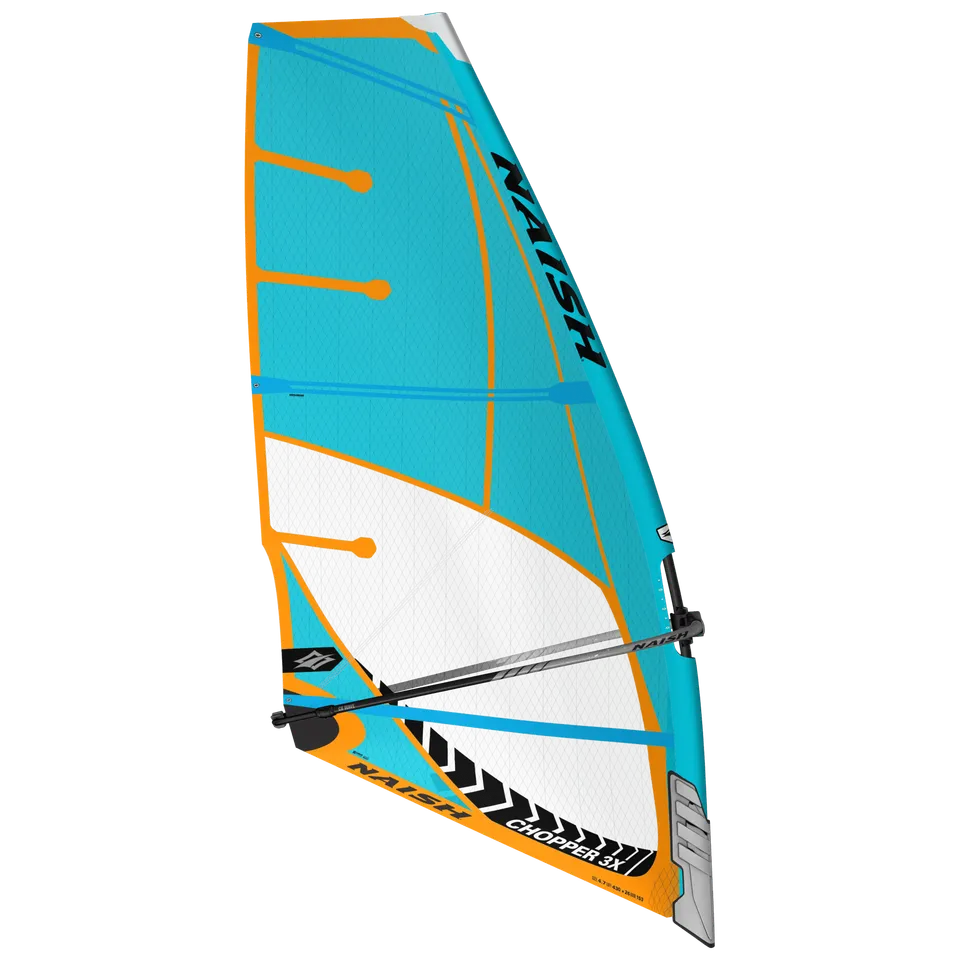 Naish Chopper 3X voile windsurf Blue 4.5 légère