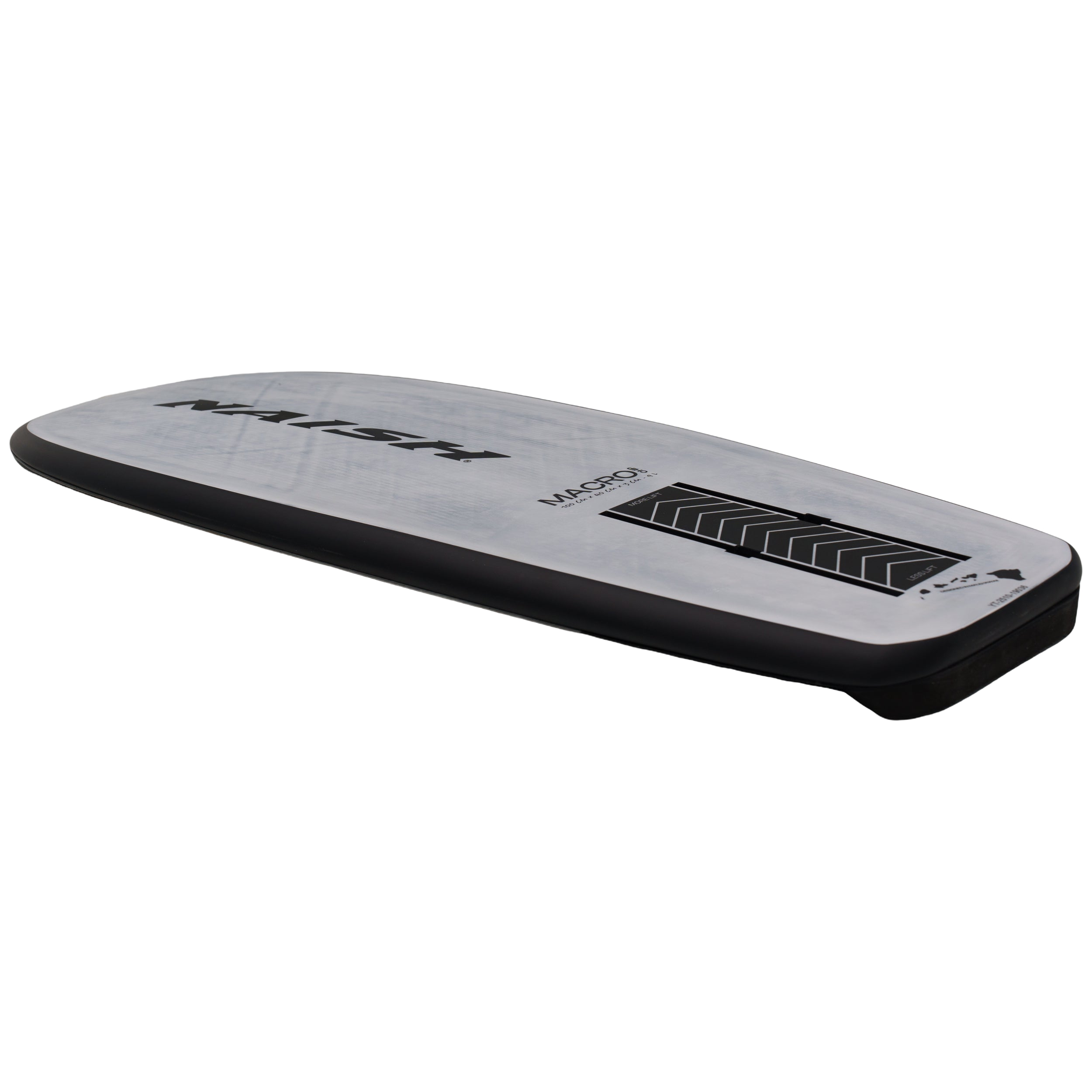 Naish Macrochip Planche foil 100 White/Yellow carbone