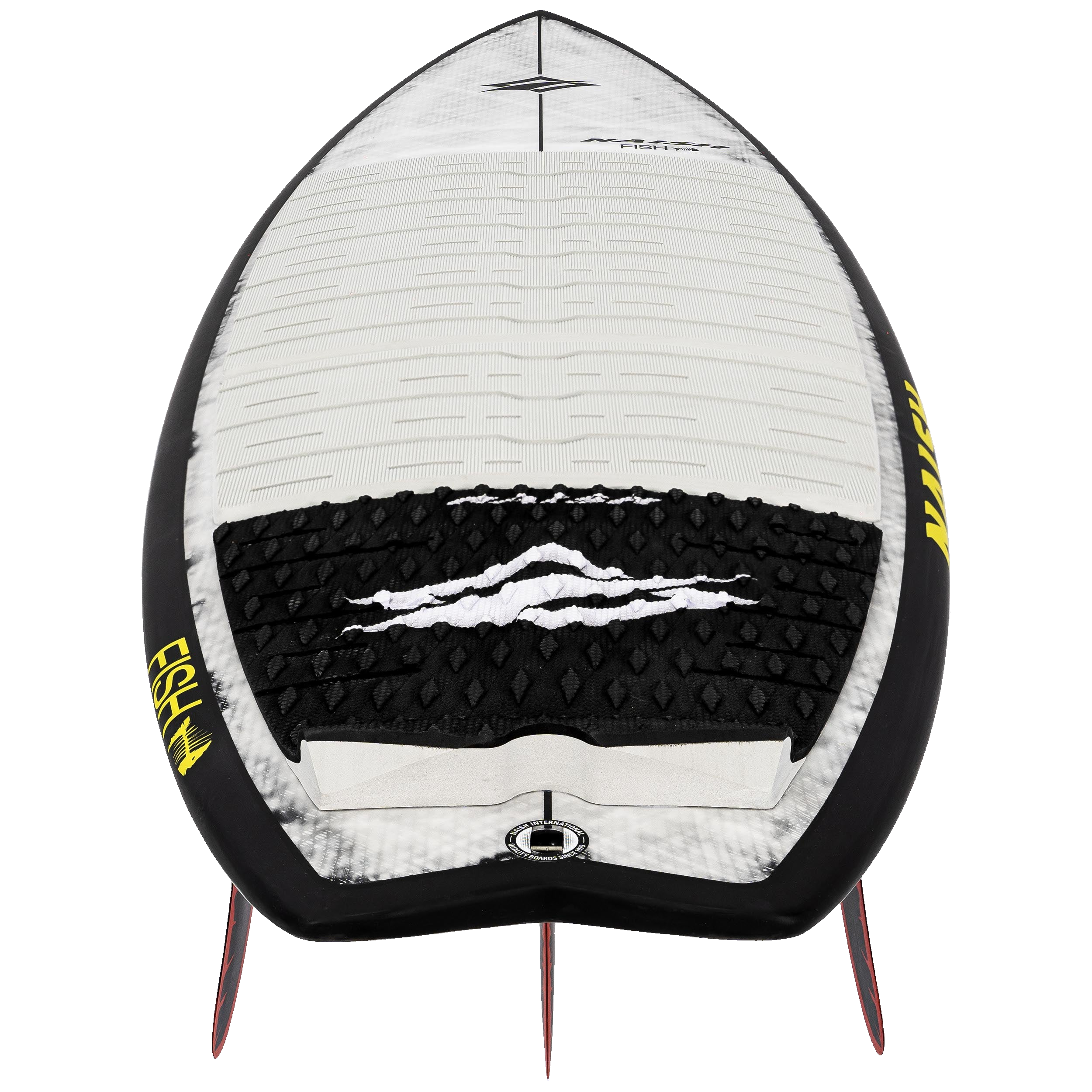 Naish Fish planche kite surf blanche 5'2" 25L vagues