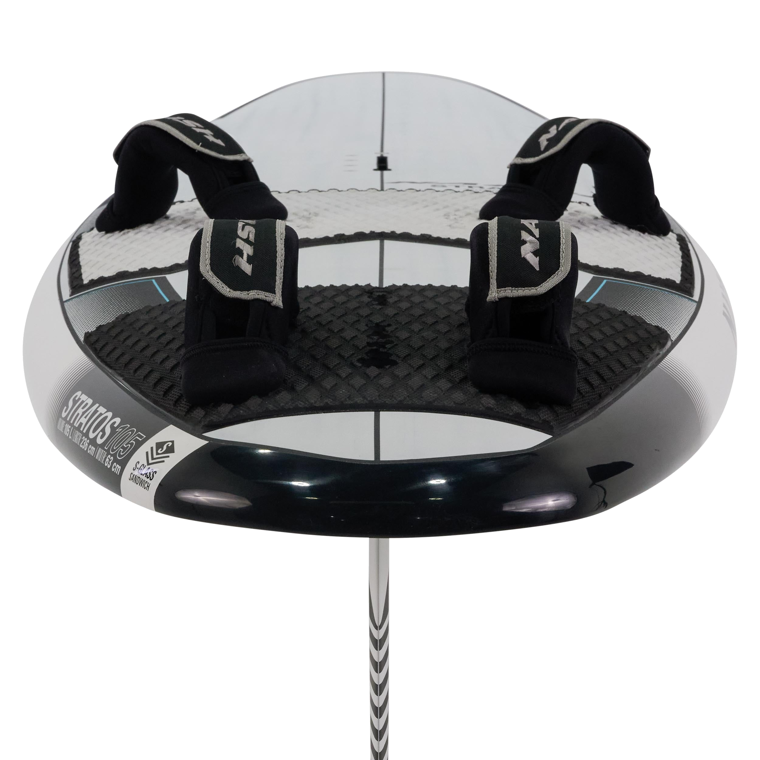 Naish Stratos Planche Windsurf Carbone 115 Noir/Blanc