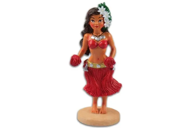 SURFPISTOLS Hula Doll Moana poupée 10 cm résine