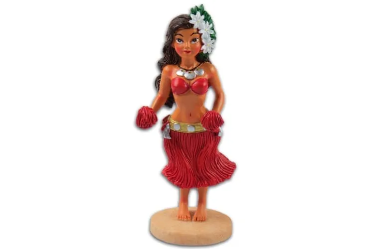 SURFPISTOLS Hula Doll Moana poupée 10 cm résine