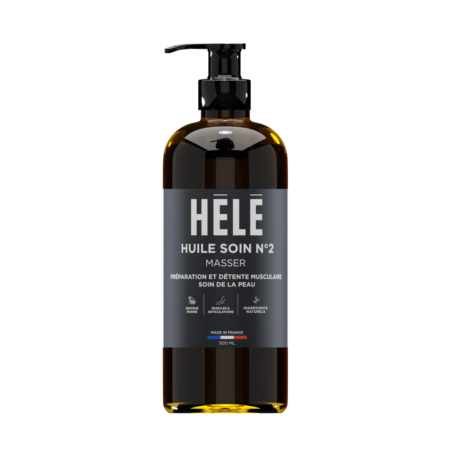 Hélé Massage & détente huile massage arnica 100ml neutre N°1