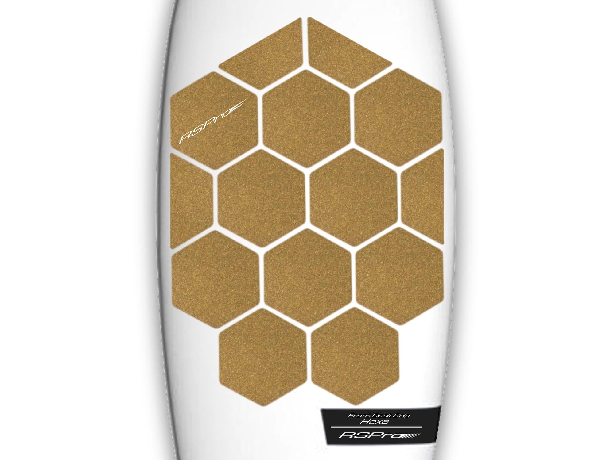 Surfpistols Stand Up paddle pad grip liège HexaTraction avant