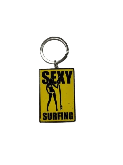 Surfpistols Sexy Surfing porte-clés surf 30 mm