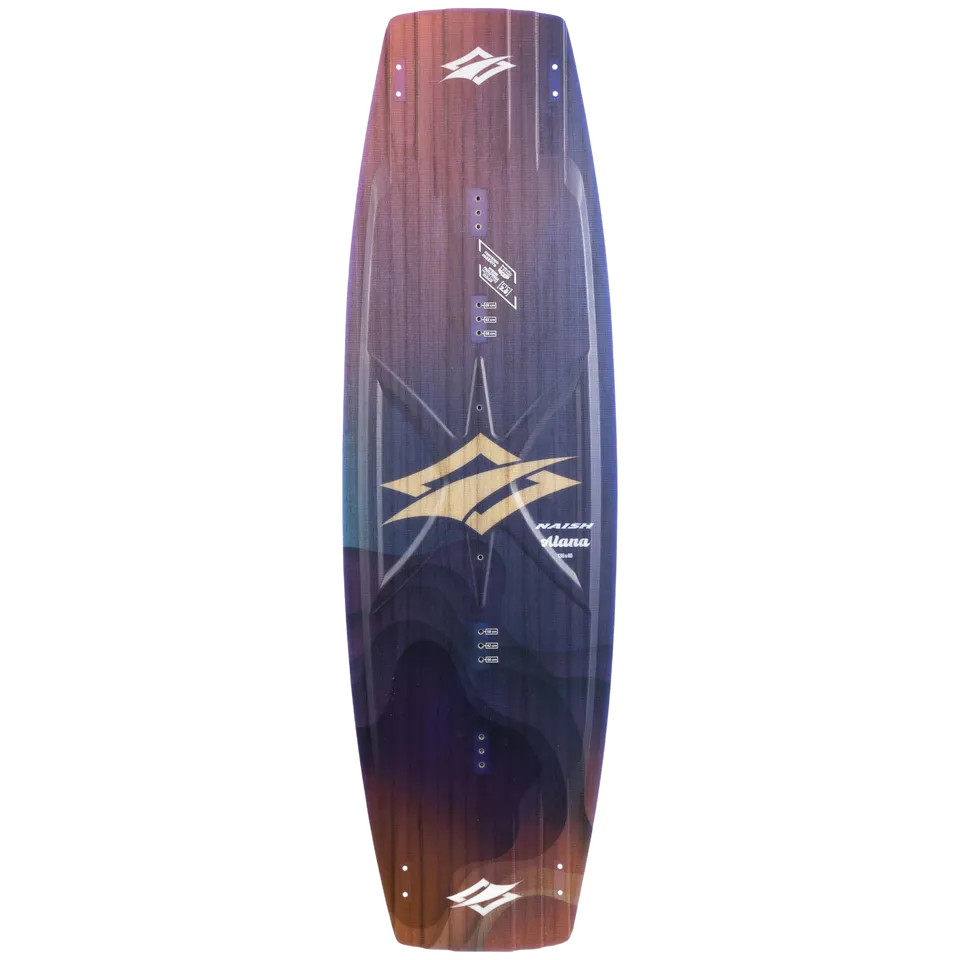 Naish Alana kiteboard twin tip 136 violet rose