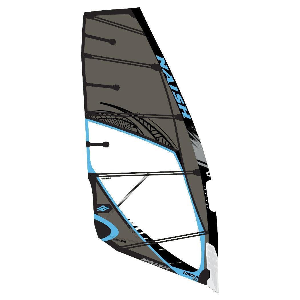 Naish Force 4 voile vague 4.0 bleue 4 lattes