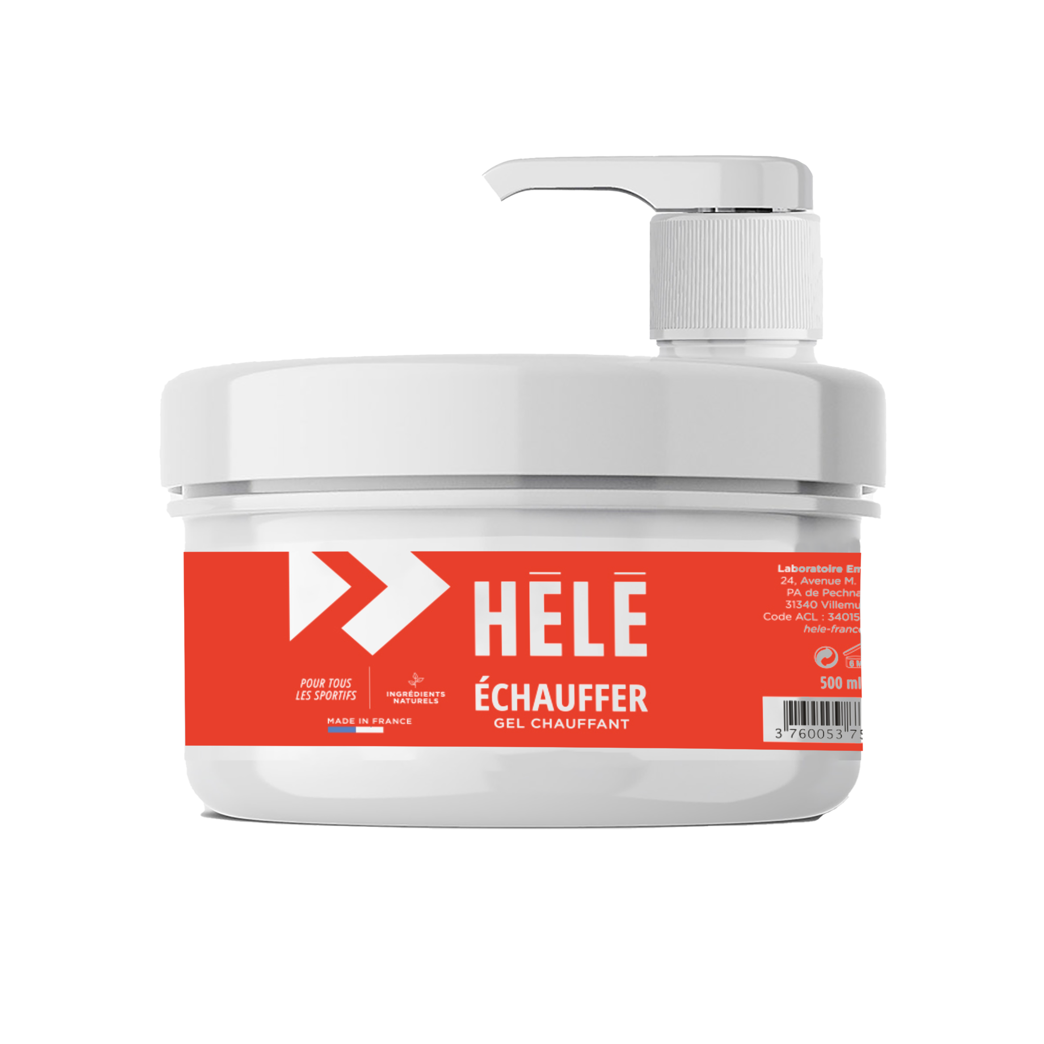HÉLÉ Échauffer gel chauffant arnica 75ml avant effort