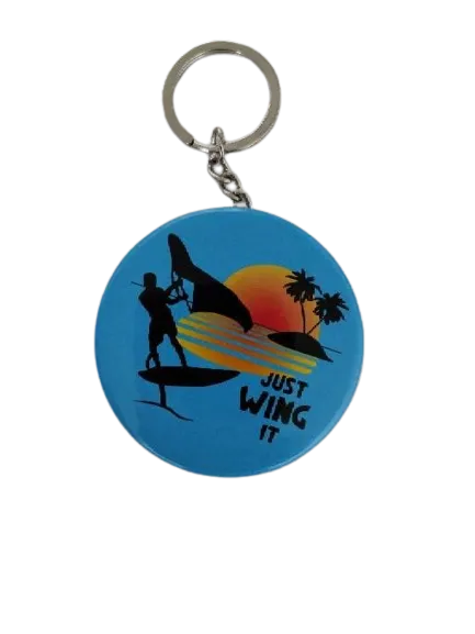 SURFPISTOLS Porte-clés WING métal 5,7 cm