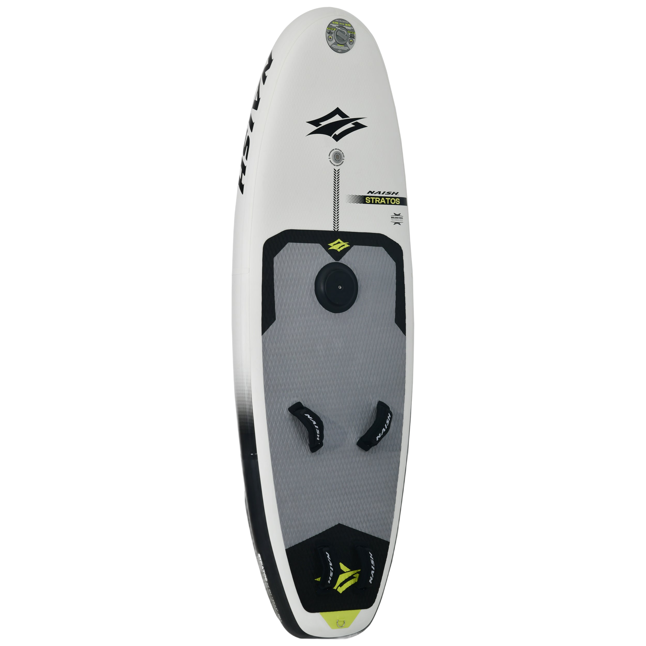 Naish Stratos Inflatable planche windsurf 210 Blanc/Noir 125L