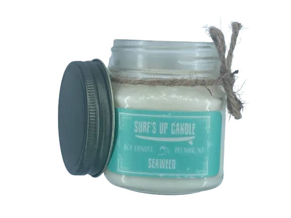 SURFPISTOLS Idées cadeaux bougie bio Seaweed 225 g soja