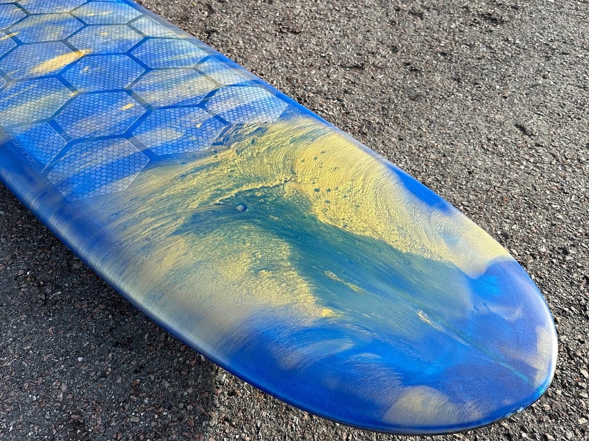 HexaTraction Clear pads surf autocollants antidérapants kit