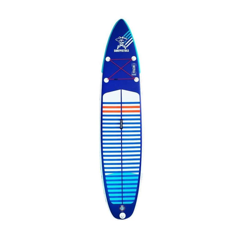 SURFPISTOLS Marinière paddle gonflable 12'6 pack complet stable