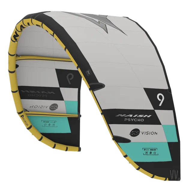Naish Psycho NVision aile kite 9.0 grise Big Air