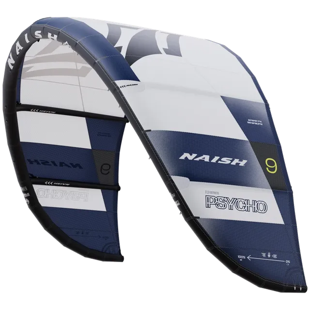 Naish Psycho 9.0 aile de kite Navy Blue big air