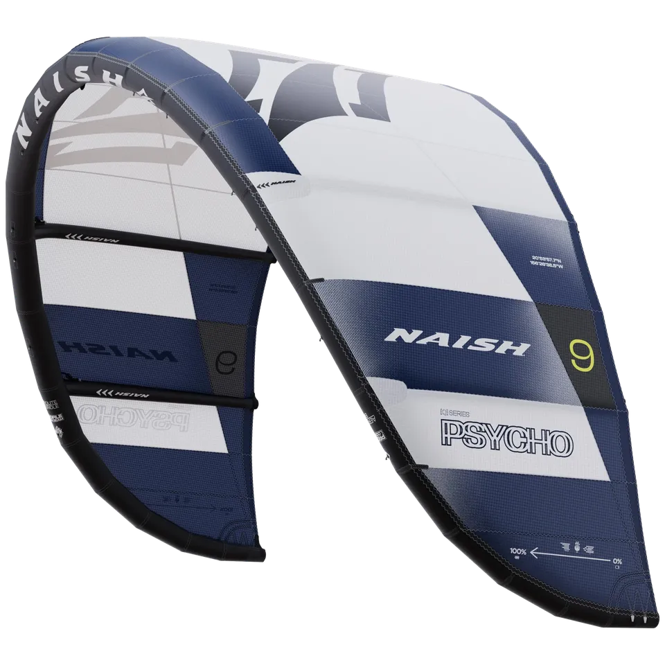Naish Psycho 9.0 aile de kite Navy Blue big air