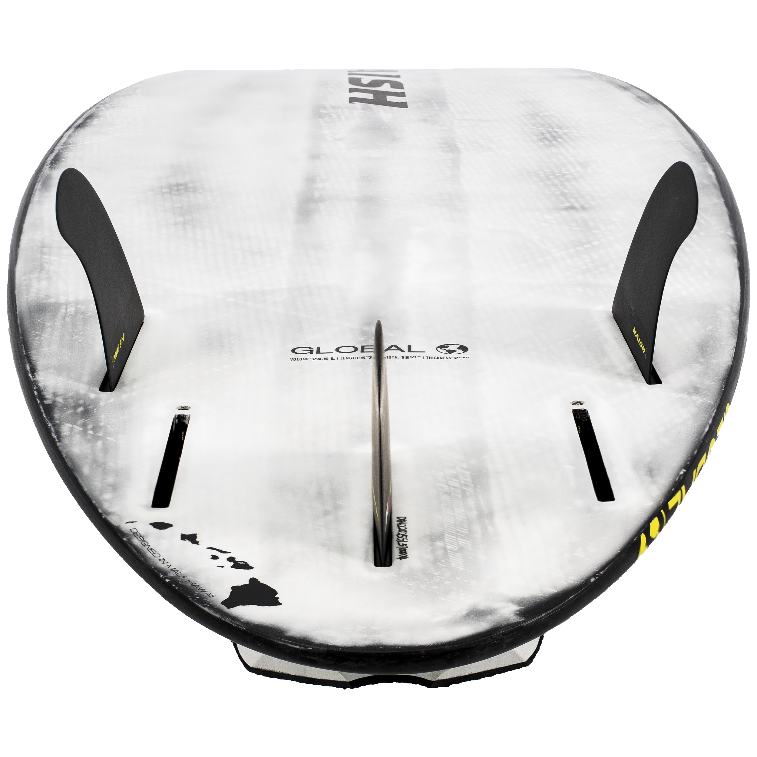 Naish Global planche de kitesurf Blanc 5'7 / 24.5L vague
