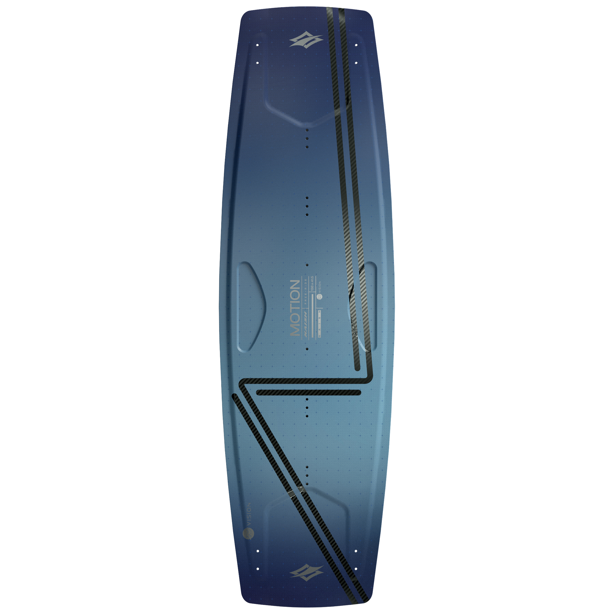 Naish Motion NVision planche kite Carbon Blue 138