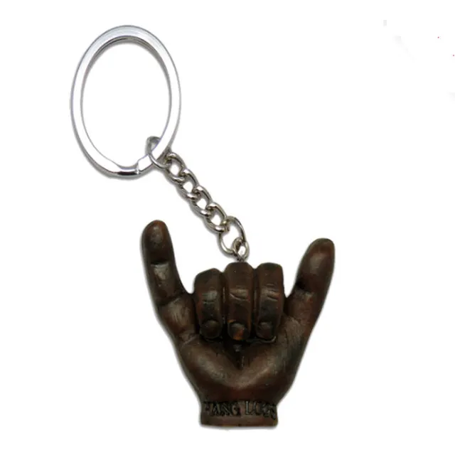 SURFPISTOLS Porte-Clés Hang Loose Bois 6,35 cm