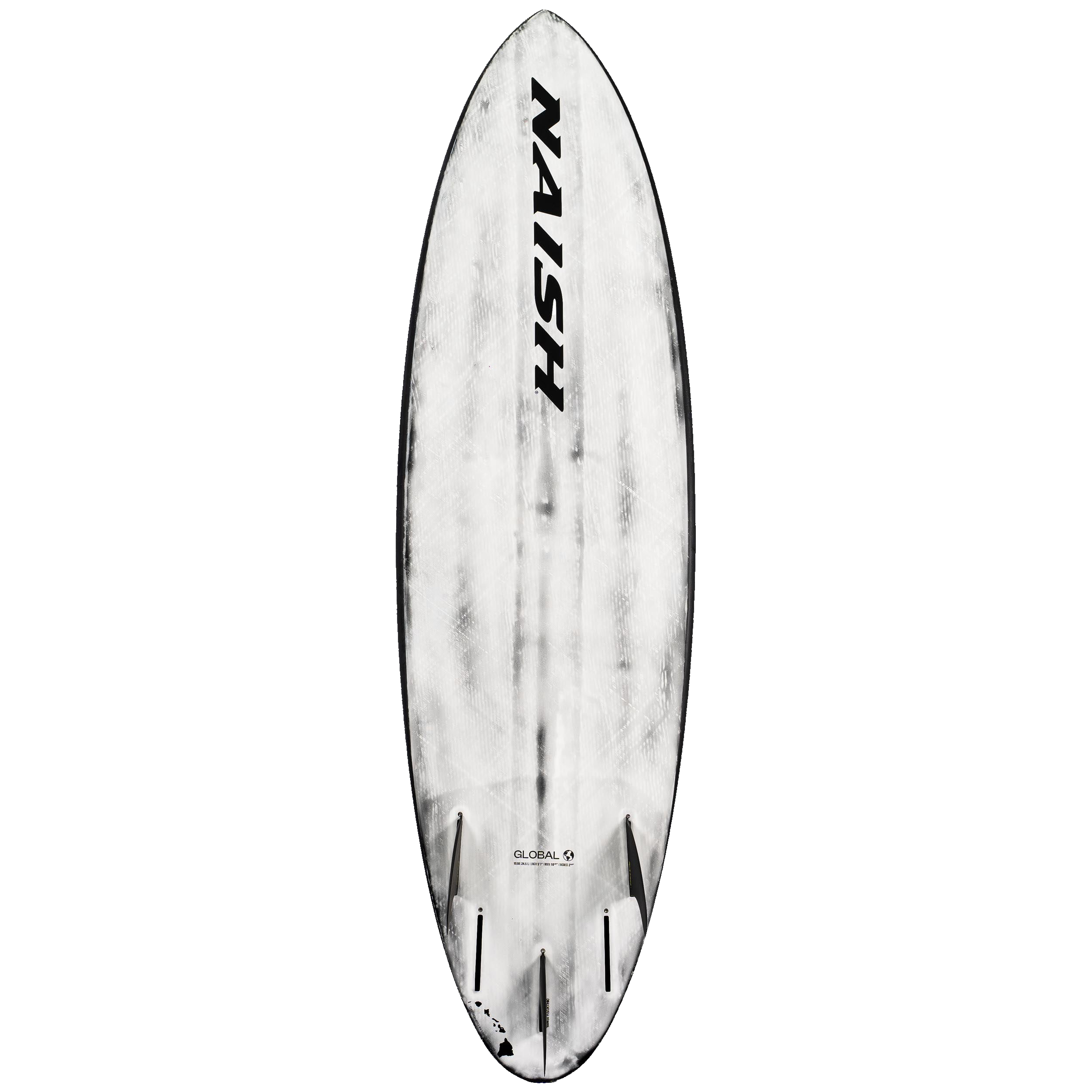 Naish Global planche de kitesurf Blanc 5'7 / 24.5L vague