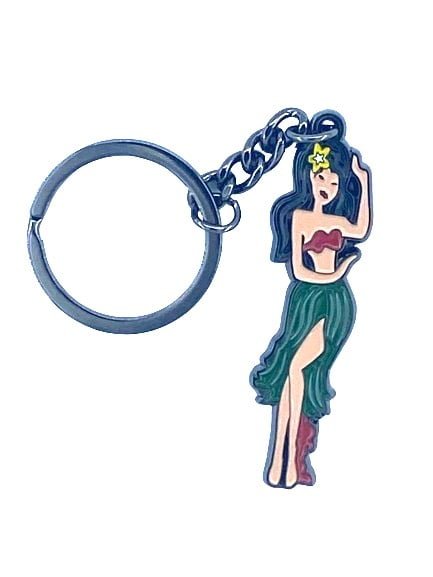 SURFPISTOLS Hula Porte-Clés Métal 5,5 cm