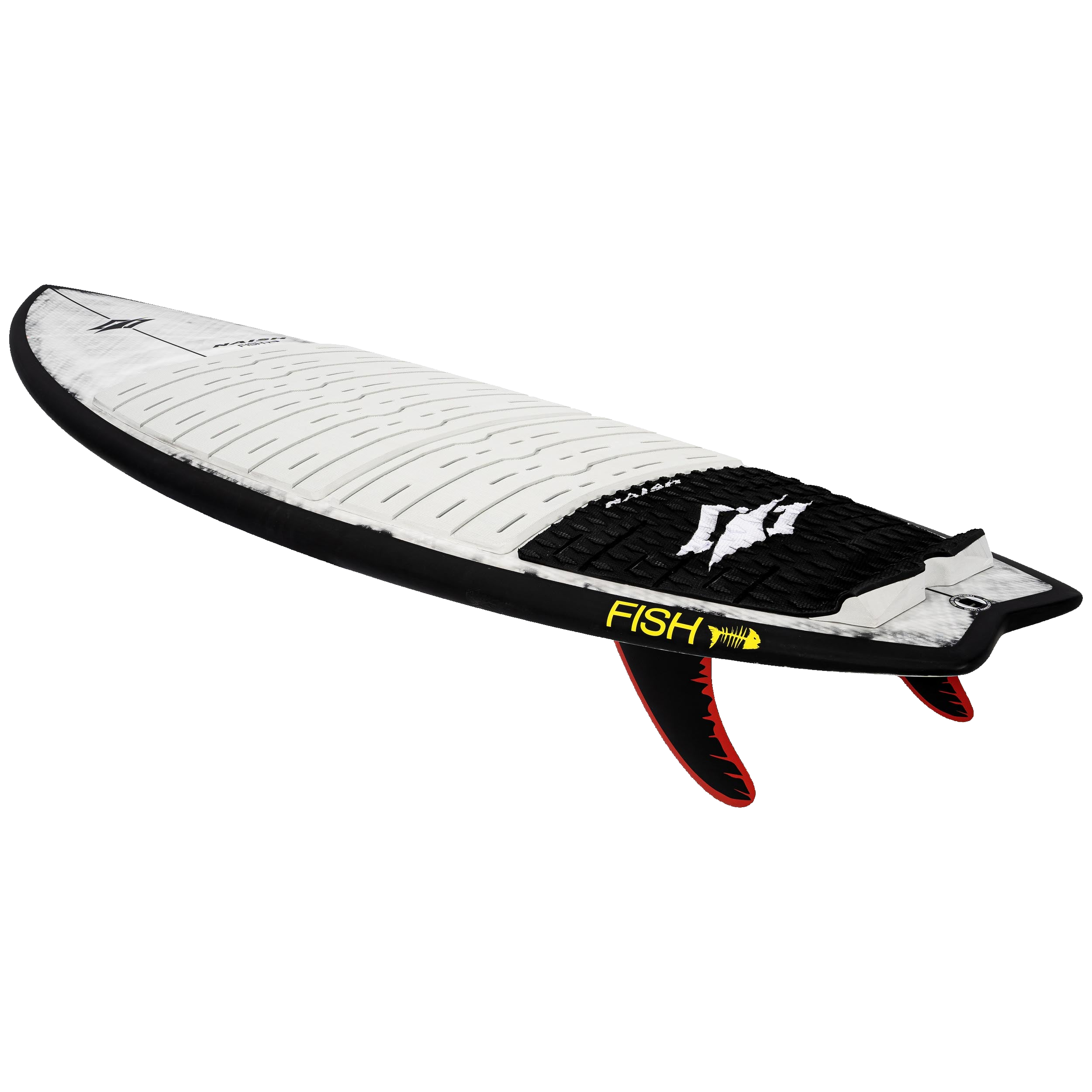Naish Fish planche kite surf blanche 5'2" 25L vagues