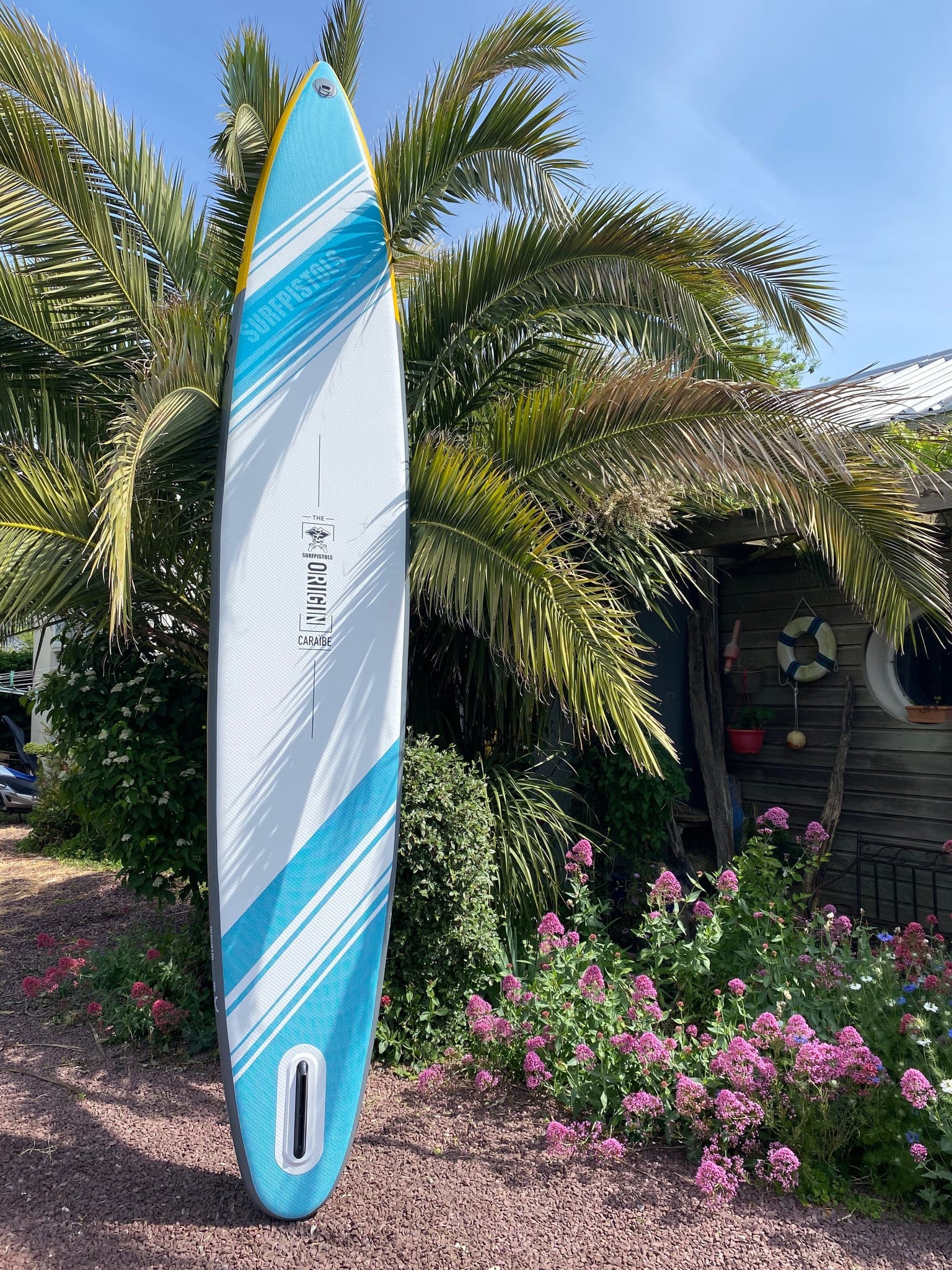SURFPISTOLS Caraibe 14'0 paddle gonflable pack 14'x27"