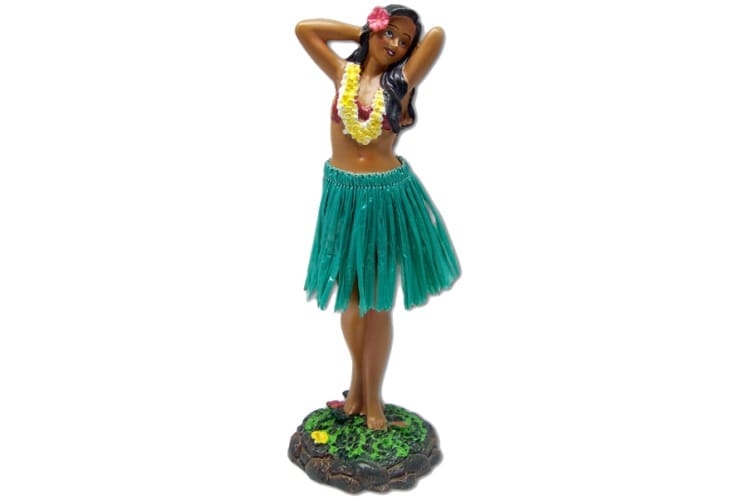 SURFPISTOLS Leilani Poupée hawaïenne hula 18 cm résine