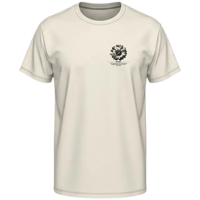 Naish Flower Tee t-shirt sable M coton