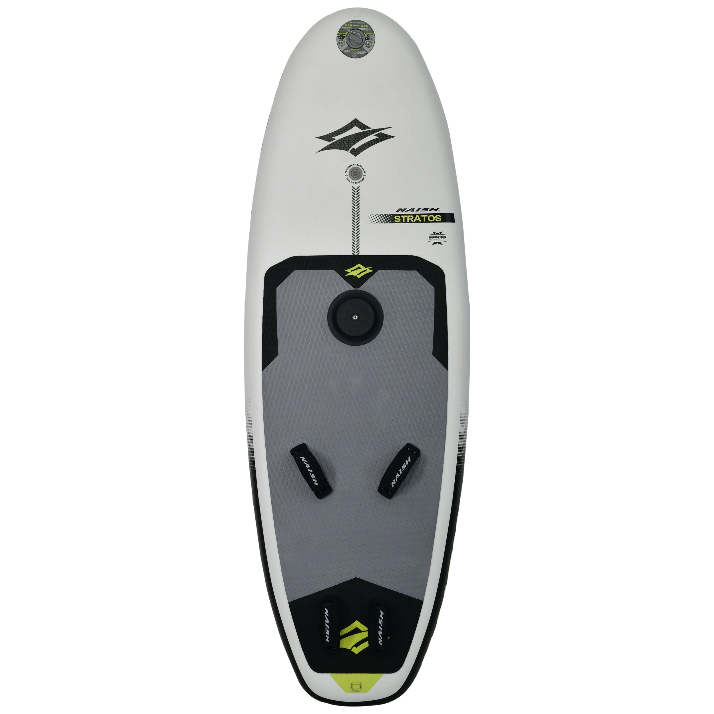 Naish Stratos Inflatable planche windsurf 210 Blanc/Noir 125L