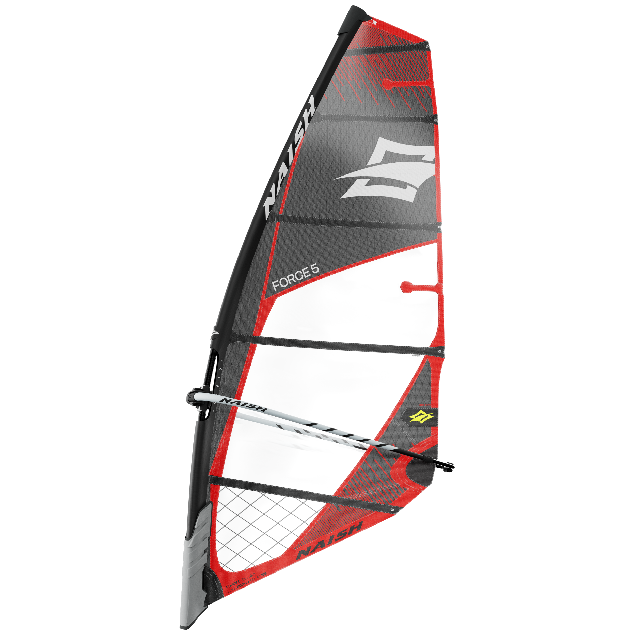 Naish Force 5 Voile windsurf vent fort 5.3 noire