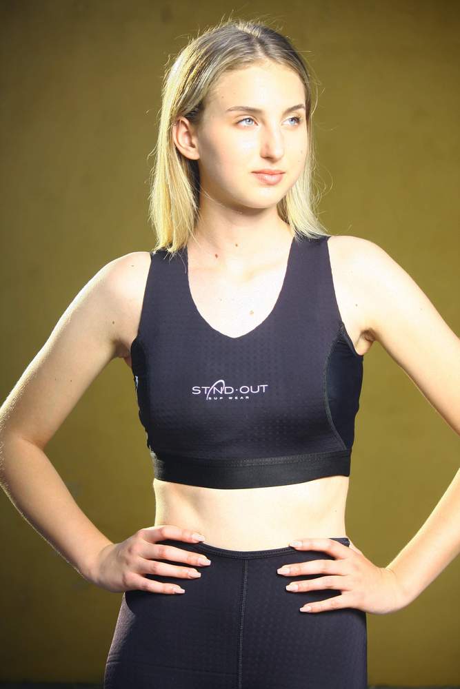 Surfpistols Stand Out Air Bra Brassiere moulante dos couvert
