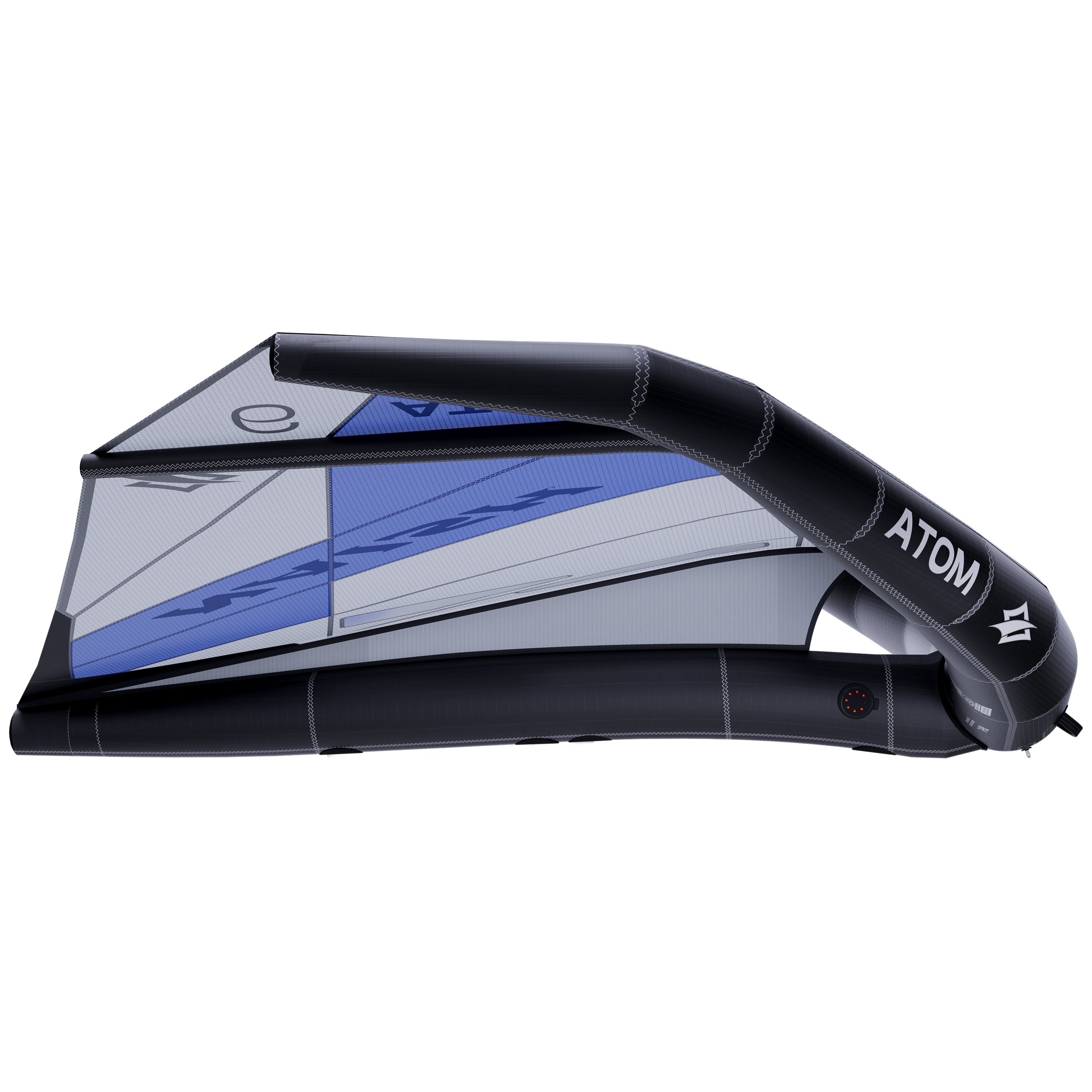 Naish Atom aile wing 6.0 rouge blanc lightwind