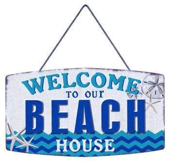 SURFPISTOLS Ides Cadeaux Plaque Welcome Beach