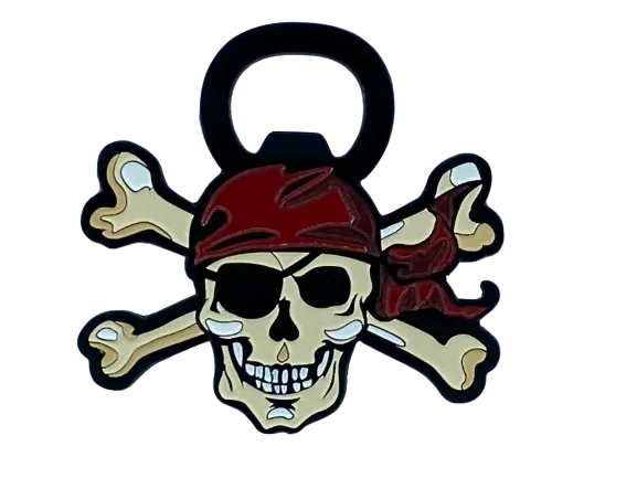 SURFPISTOLS Idées cadeaux décapsuleur magnet Pirate aimanté