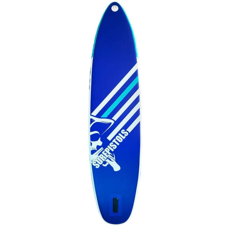 SURFPISTOLS Marinière paddle gonflable 12'6 pack complet stable