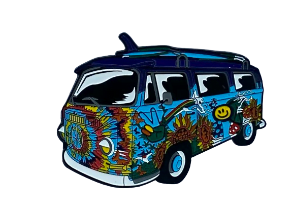 SURFPISTOLS Magnet camper aimant déco USA