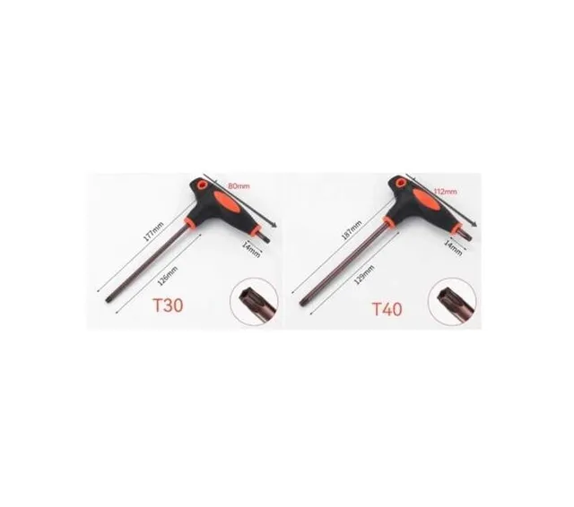 Surfpistols Foils Tournevis Torx T30 40 45