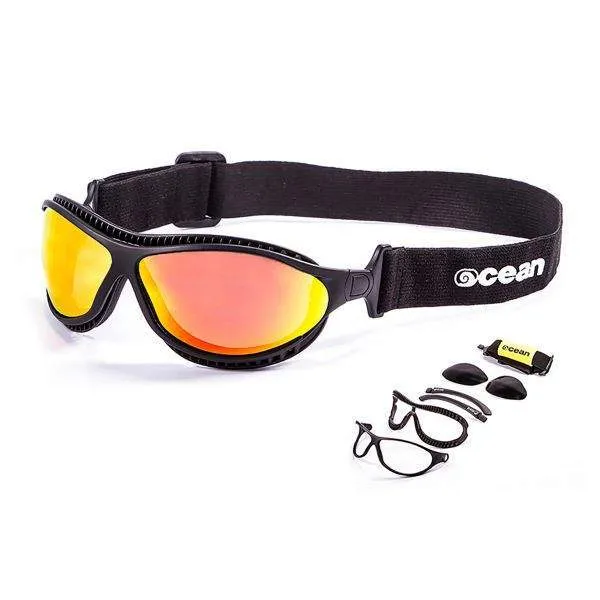 SURFPISTOLS Tierra lunettes nautiques noir mat verres rouges