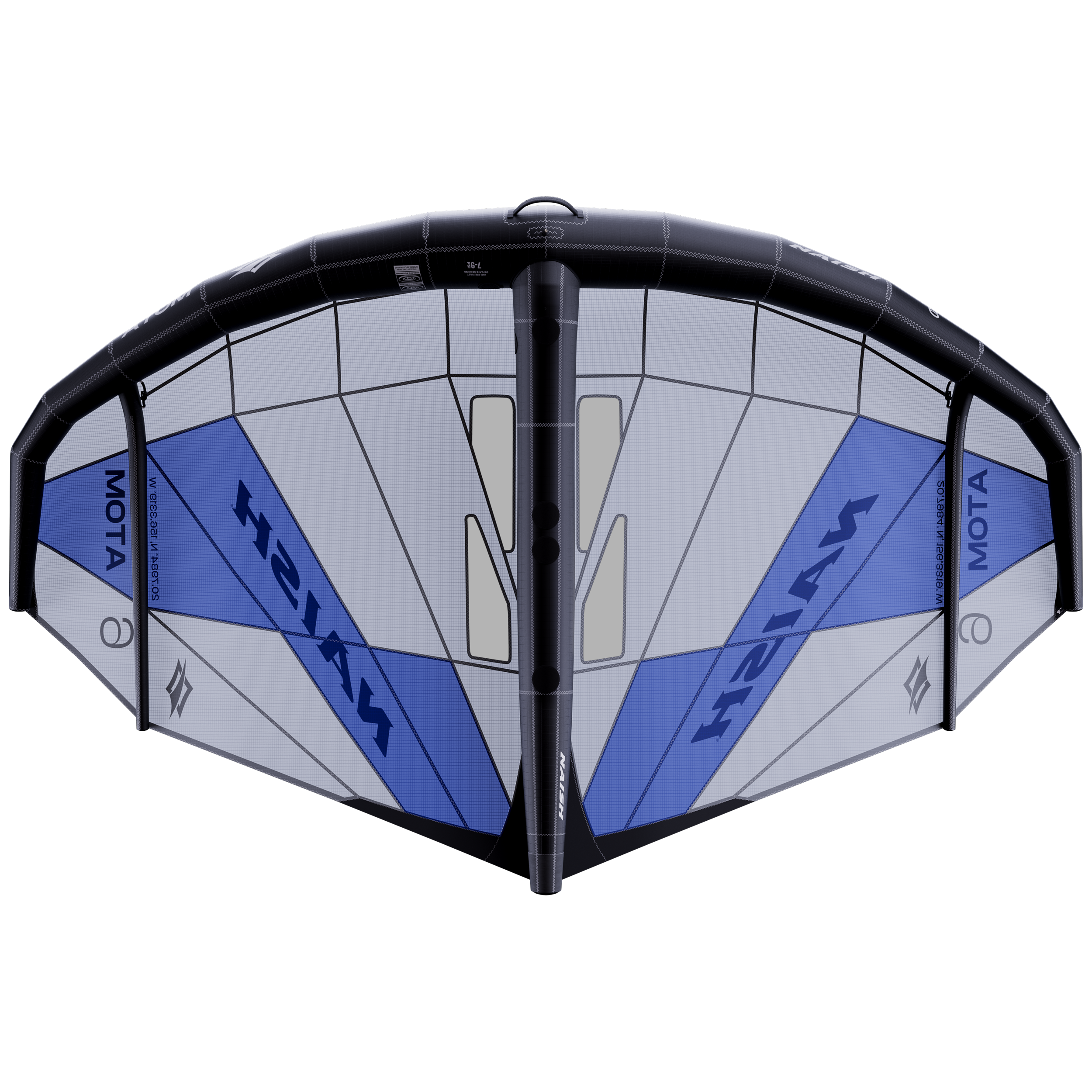 Naish Atom aile wing 6.0 rouge blanc lightwind