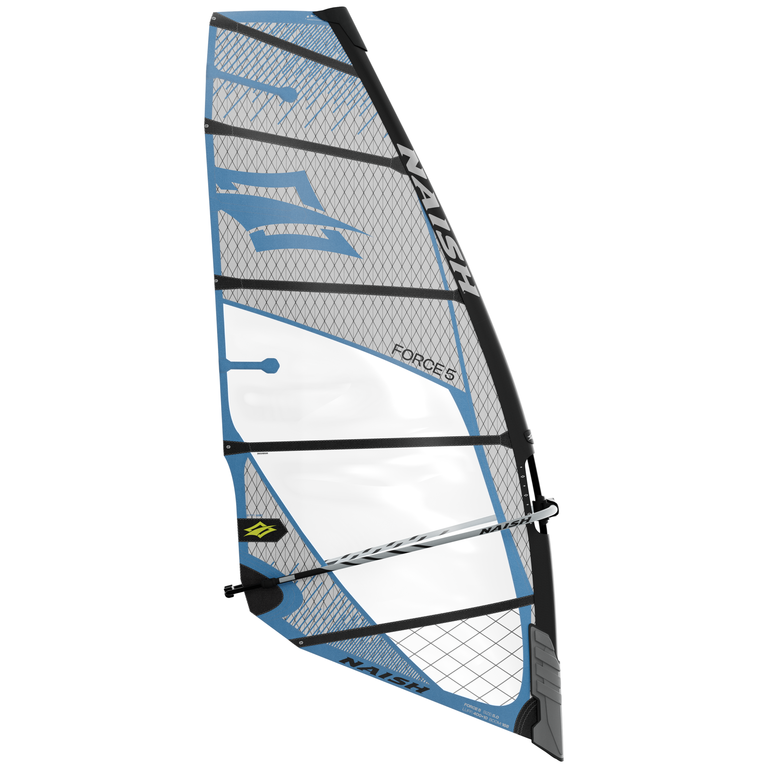 Naish Force 5 Voile windsurf vent fort 5.3 noire