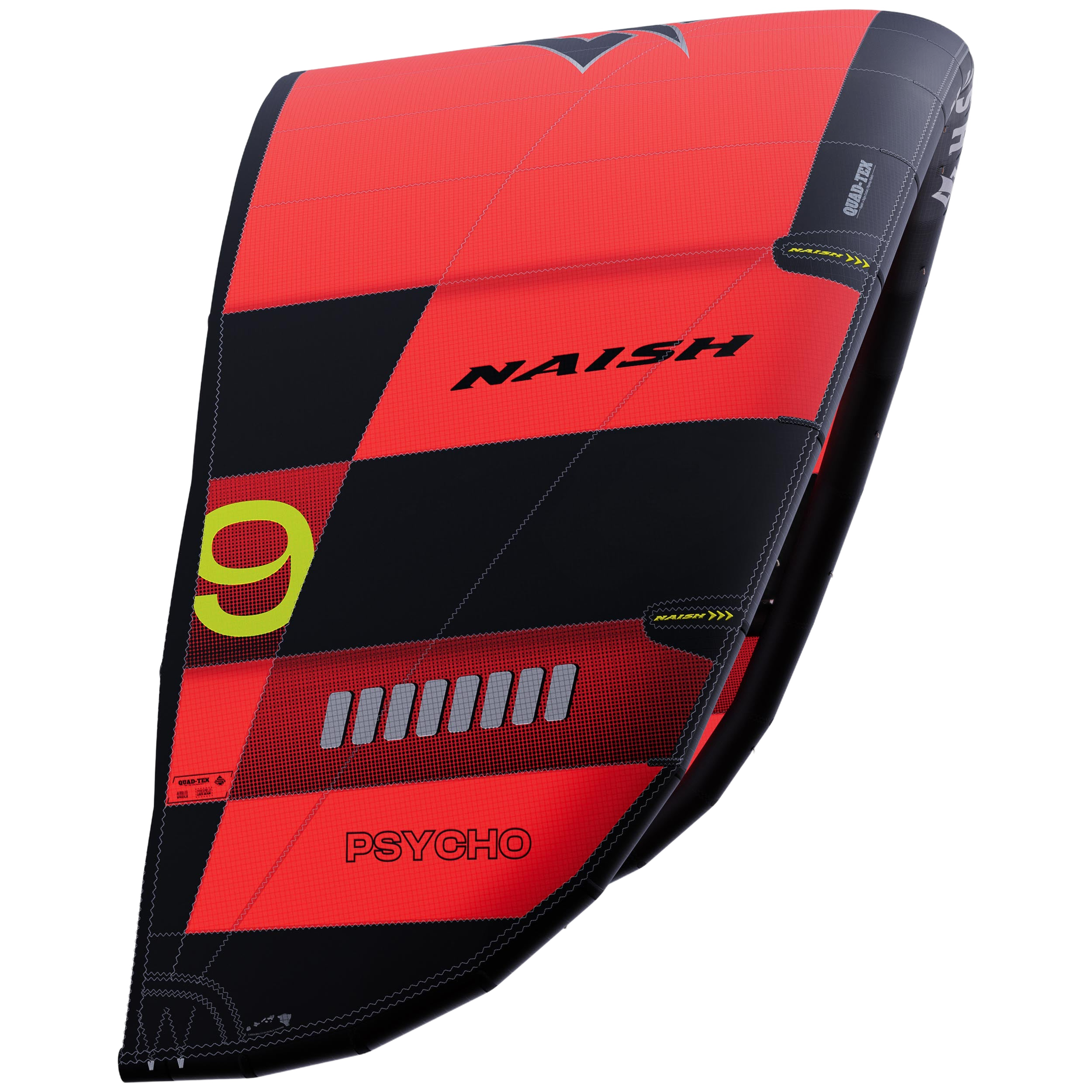 Naish Psycho 9 aile kite 9m Coral/Black big air