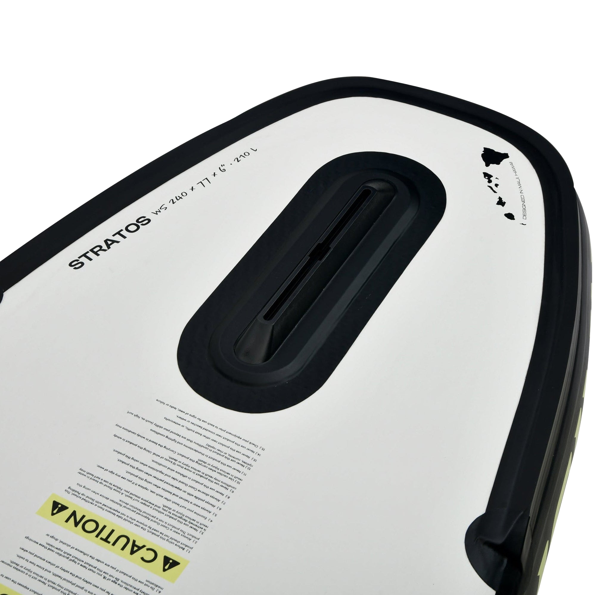 Naish Stratos Inflatable planche windsurf 210 Blanc/Noir 125L
