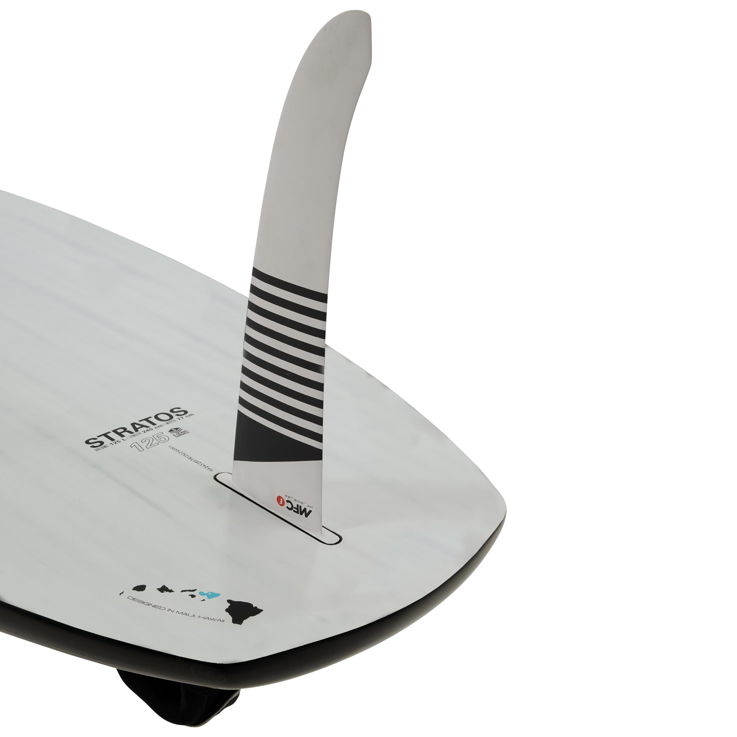 Naish Stratos Planche Windsurf Carbone 115 Noir/Blanc