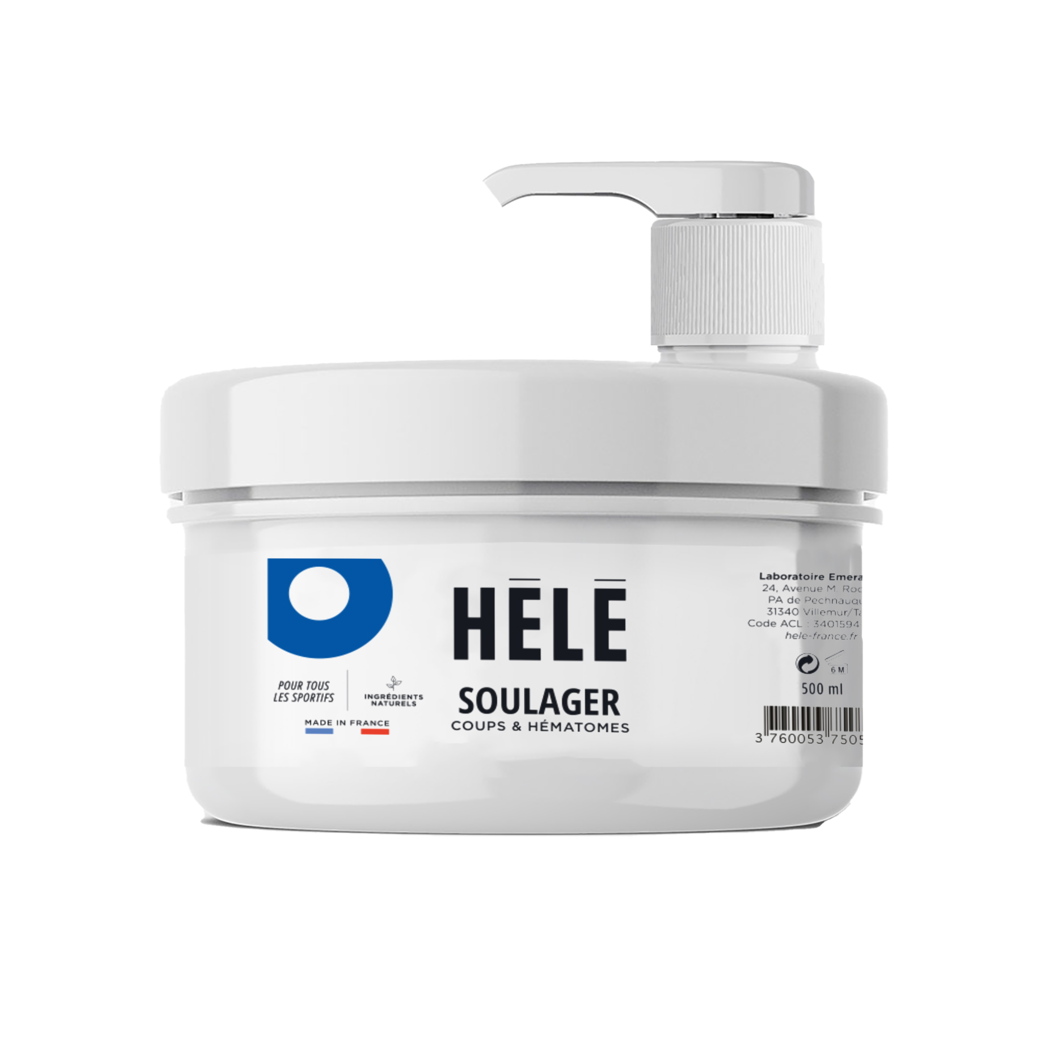 Hélé Soulager gel arnica coups hématomes 75ml