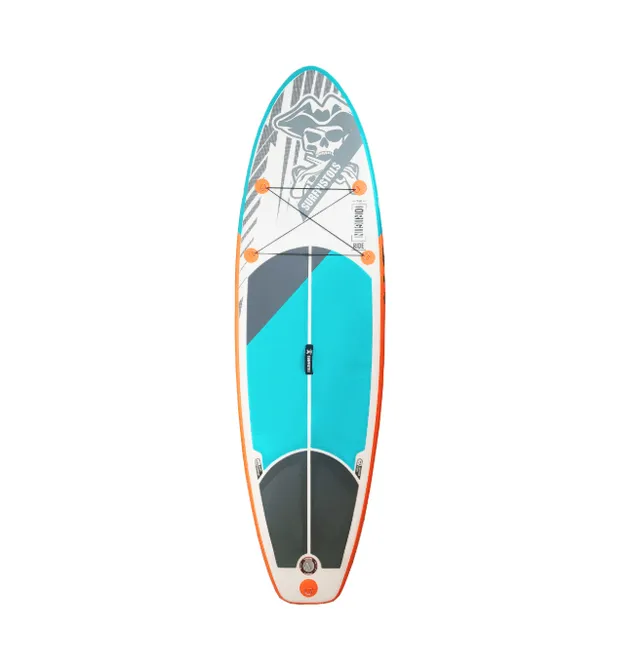 Surfpistols Origin 9'6 paddle gonflable pirate pack