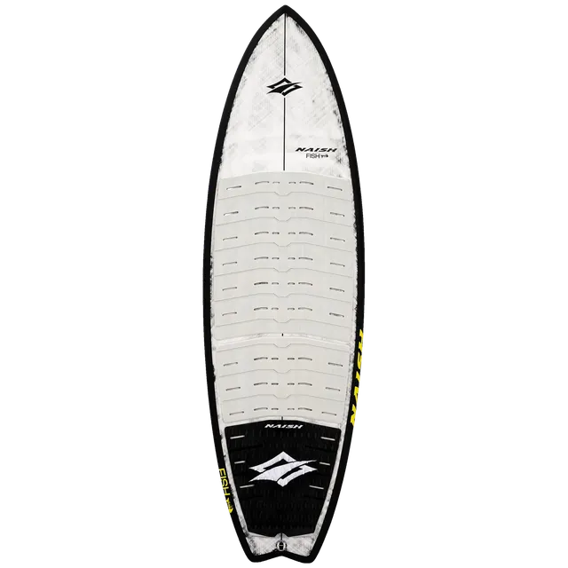 Naish Fish planche kite surf blanche 5'2" 25L vagues